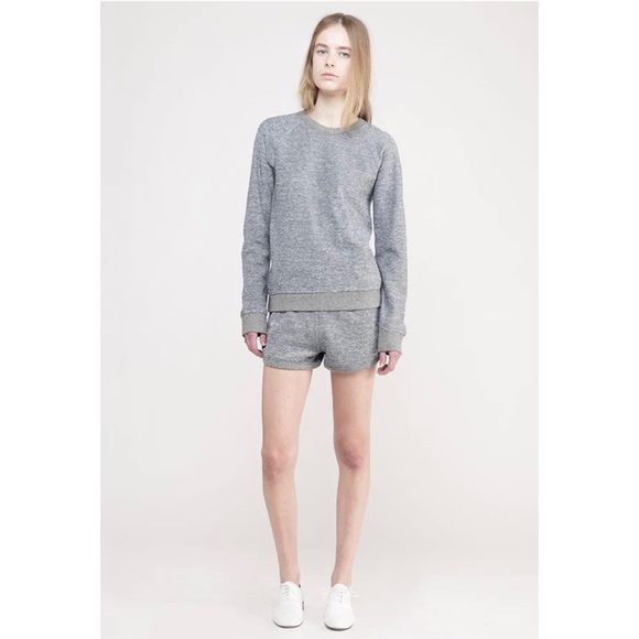 T BY ALEXANDER WANG Rainbow Terry Sweatshirt - Picture 1 of 11